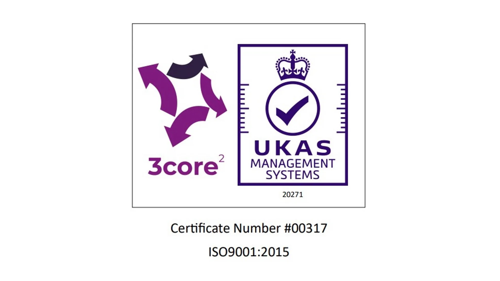 3core ISO9001:2015